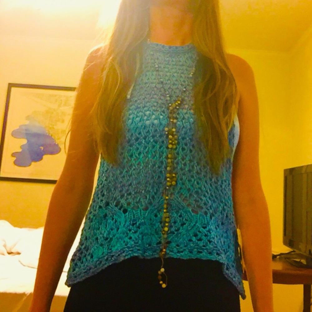 Urban Outfitters Crochet Festival Top Medium NWOT - Picture 4 of 6